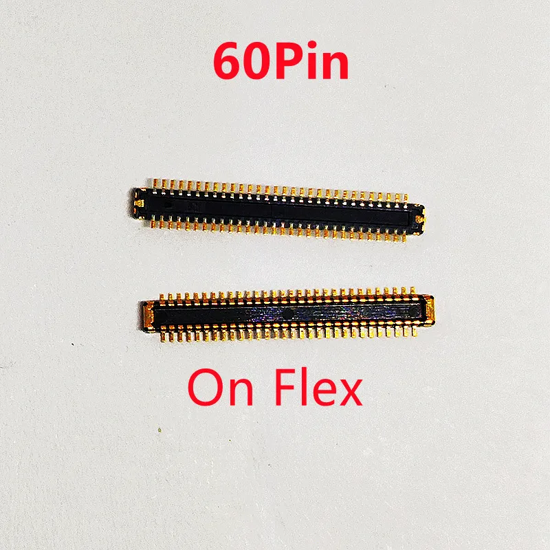 10pcs LCD Display Screen FPC Connector For Xiaomi Hongmi Redmi 9A 9C Note9 Note 9 Poco C3 Contact Plug 60pin