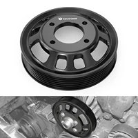 Polea de bomba de agua de aluminio BEVINSEE para motor BMW M50 M52, para BMW E36 E39 E34 Z3 E36, reemplazo para 11511730554,11511740512
