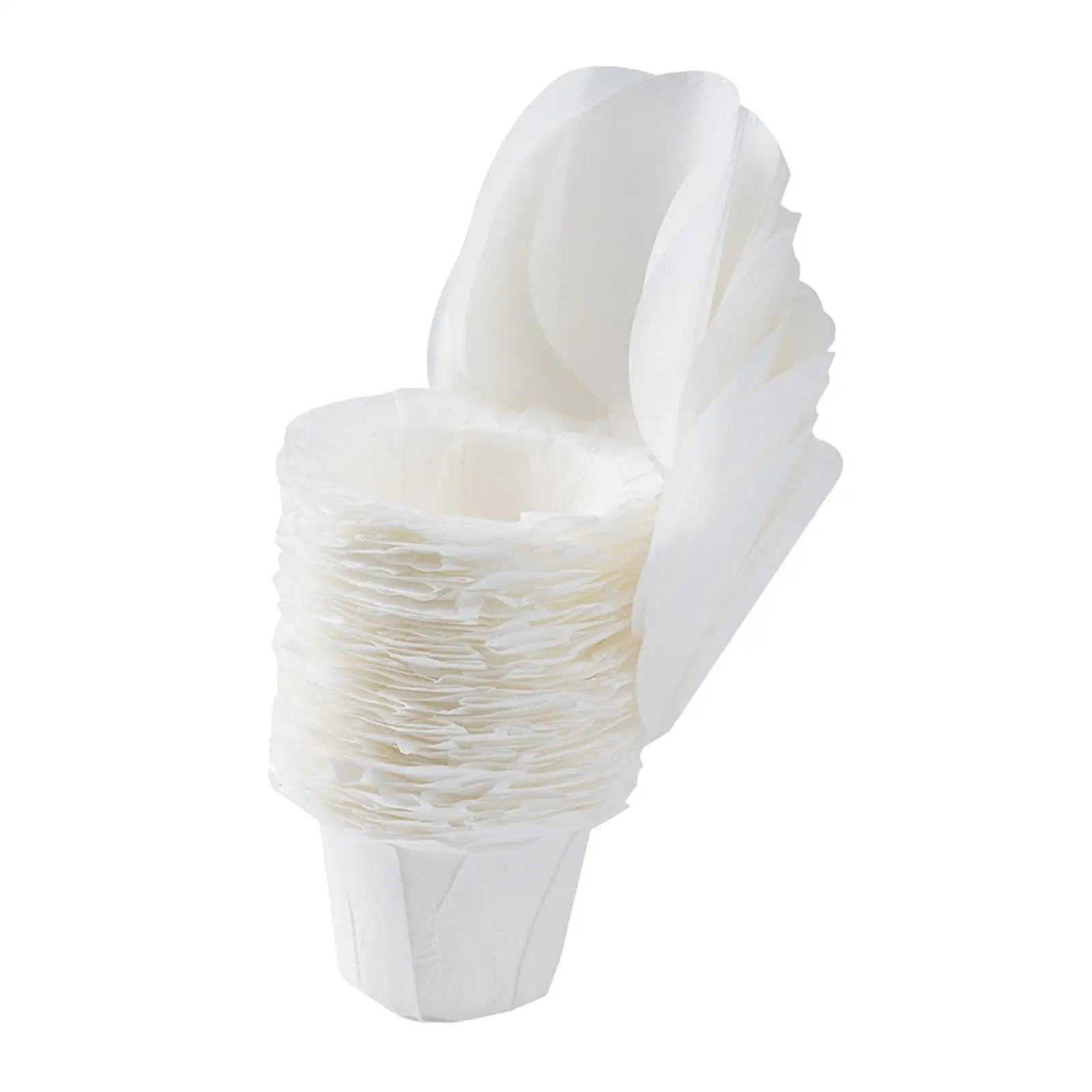 50 шт. фильтры для кофе с крышкой, бумажные фильтры для кофемашины, фильтры для кофемашины для 1,0 и 2,0, часть кофеварки