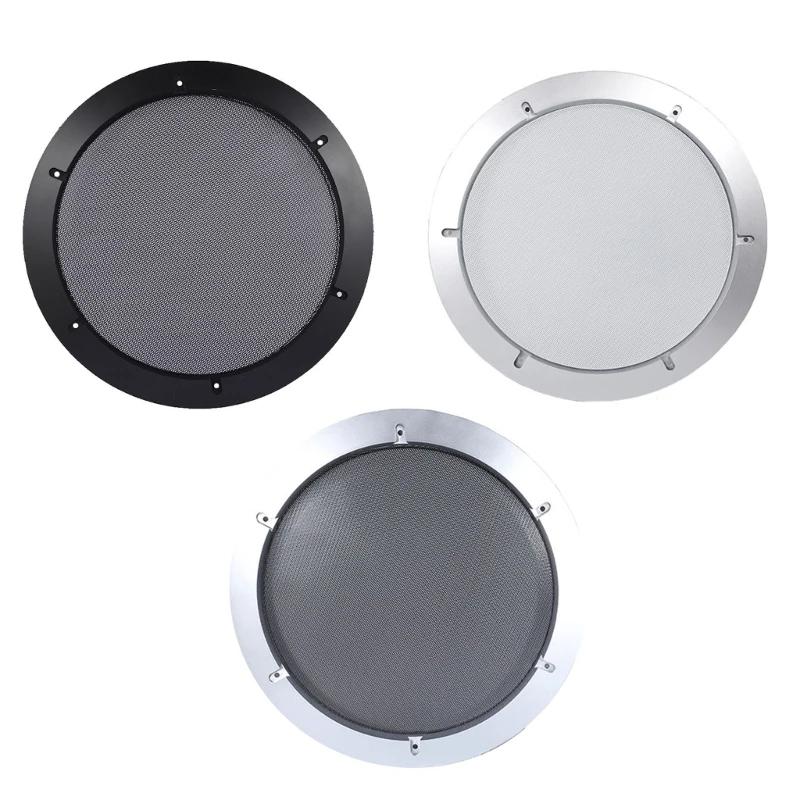 

12inch Speakers Net Cover Car Home Mesh Enclosure Speakers Plastic Frame Metal Iron Wire Grilles