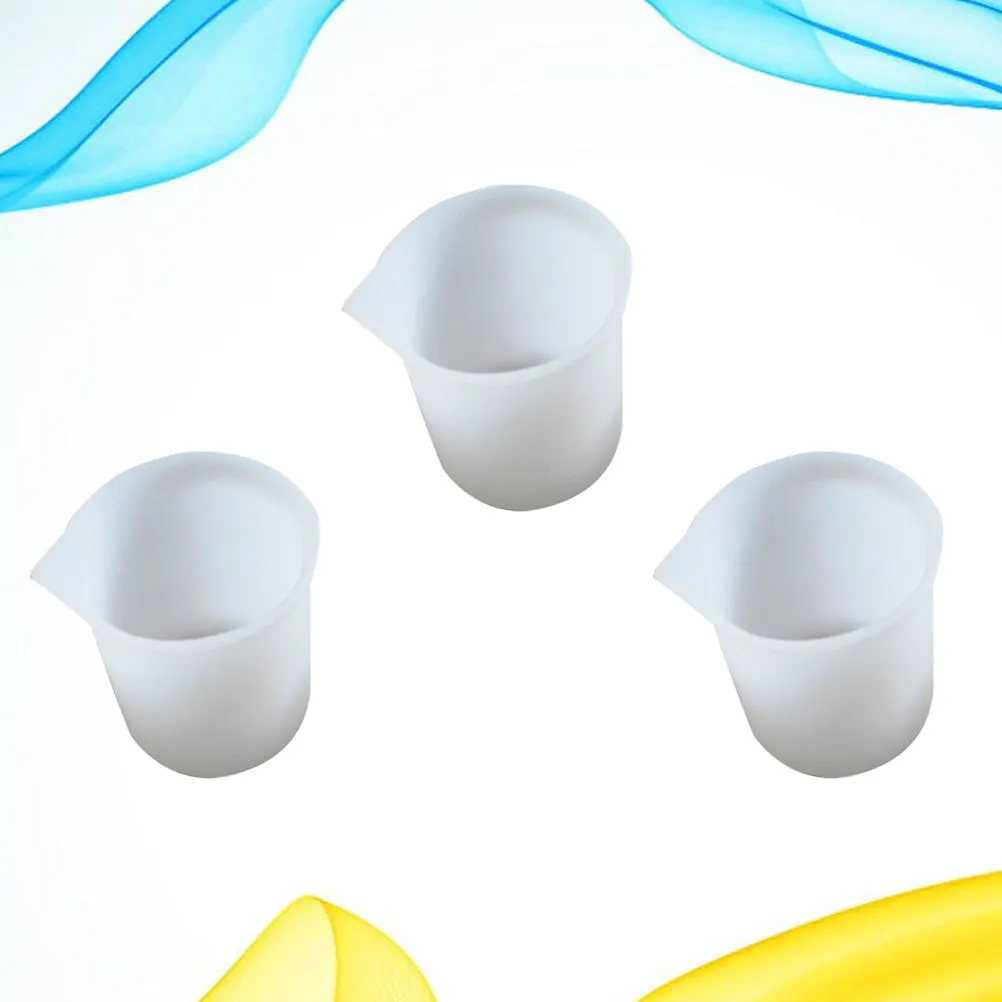 

3 PCS Measuring Cups Kitchen Gift for Friends and Family Tools Clear Graduated Beakers