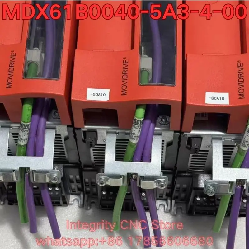 Second-hand MDX61B0040-5A3-4-00 inverter function test is normal