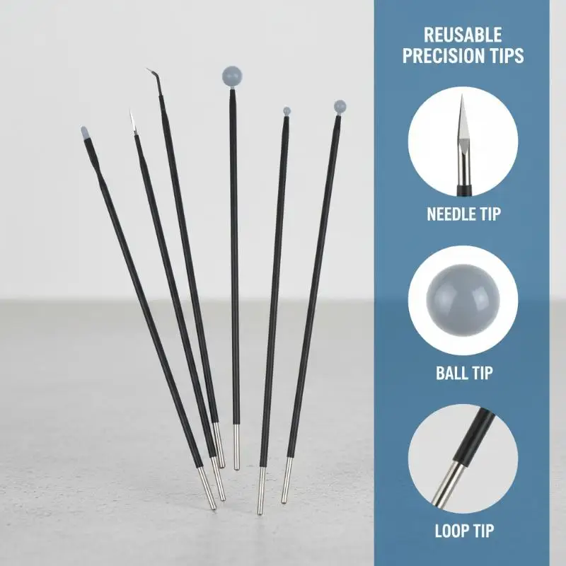 Reusable 16CM Non Stick  Electrode Enhanced Safety for  Surgery Efficient Electrosurgical Procedures