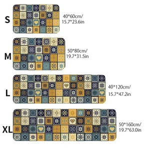 Nicht -Slip -Küchenteppiche für Wohnzimmer, langer Teppich, Teppich, Eingangsteppich, Heimdekoration 8 Hauptverkaufsporta Teppich - №6