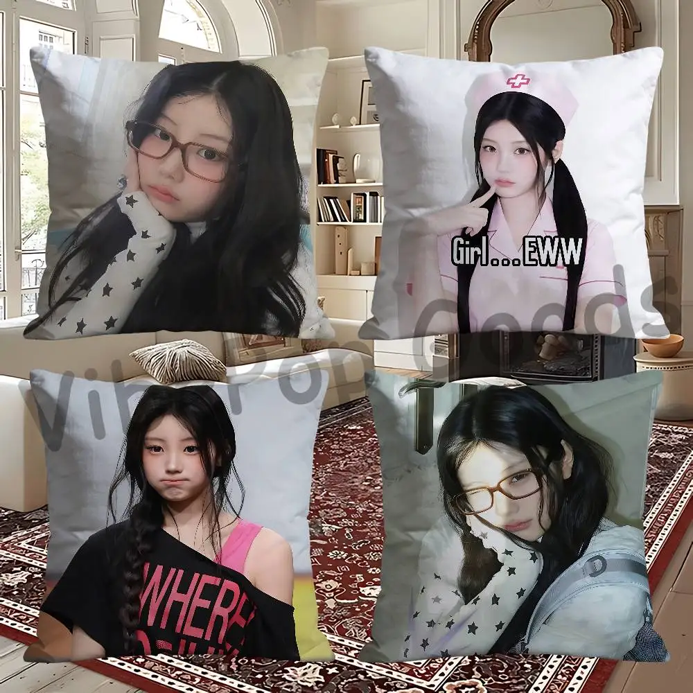 W-Wonhee Double Sided Print Soft Throw Pillow Cover Washable RV Camper Interior No Insert