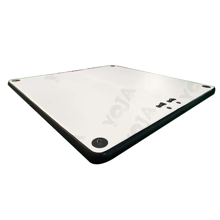 

Надувная плавучая платформа-док из эпоксидной смолы DWF для моторной лодки, 10-12 футов, прочная, для водных развлечений