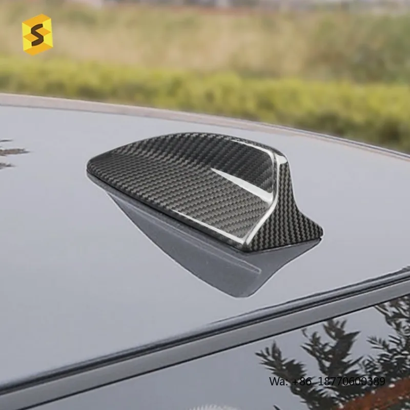 

ES Direct Manufacturer Sport Style Fiber Carbon Decorative Car Shark Antenna for MINI E90 E92 M3