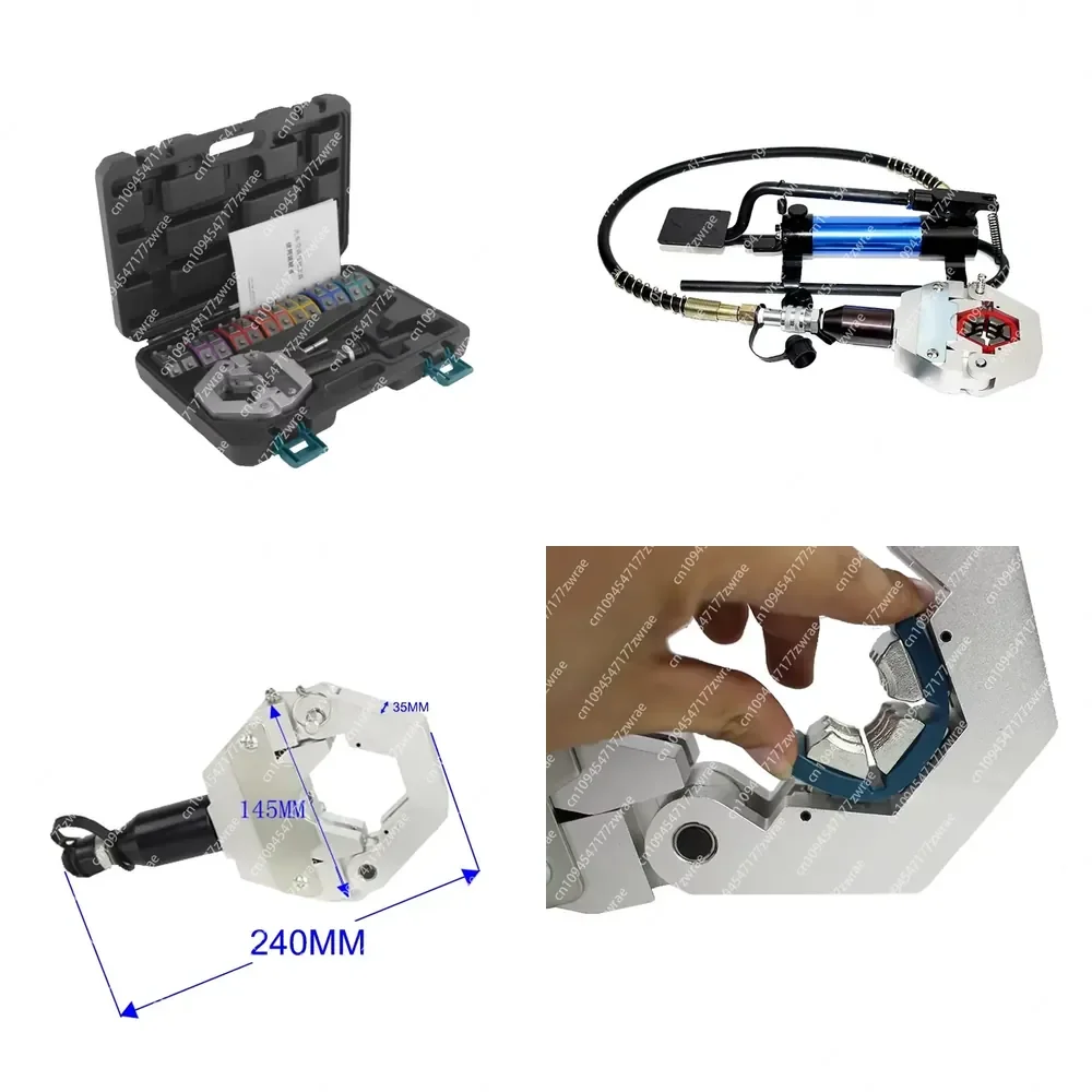 71500 Portable Hose Crimper Split Type Hydraulic Air Conditioning Hose Crimper Split Type