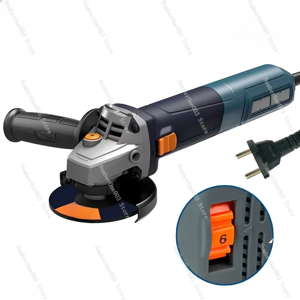 

88125 Series 125mm 5" 1300W Heavy Duty 220V AC Brushless Angle Grinder for Tile Stone Cutting