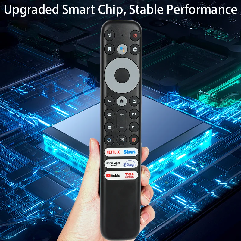 RC902V FAR1 Voice Remote Control For TCL TV C835 LED 4K  & C635 QLED 4K & P735 QUHD 4K & X925 LED 8K & C735 QLED 4K Google TV