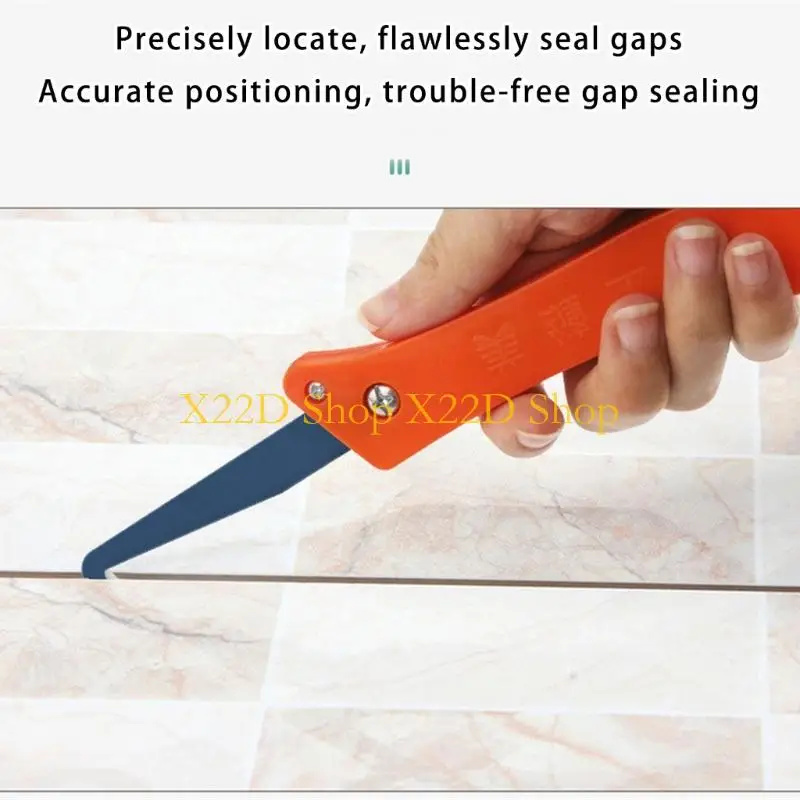 X22D MultiPurpose Grout Removal Tool Folding Structure With Comfortable Grip Efficient Tile Gaps Cleaning Renovation Tool