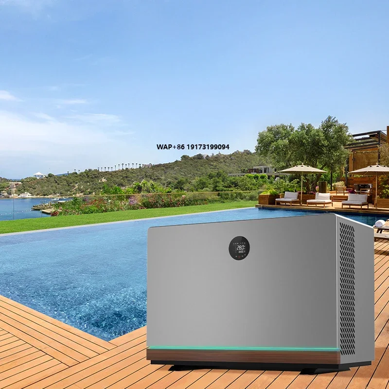 Mini 10kw/17kw Swimming Pool Heat Pump R32 Portable Inverter Electric Air Source Unit for Small Pools & Hot Tubs