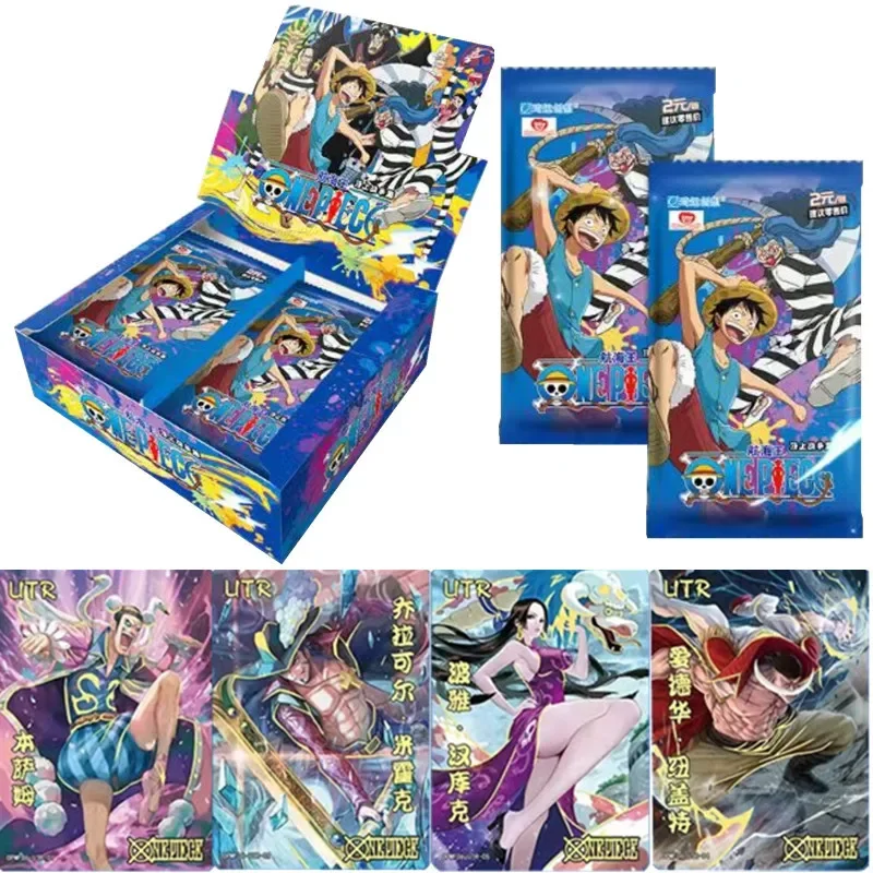 Nueva tarjeta de la serie Top War de una pieza, Luffy Nami Zoro Sanji, tarjeta de colección de personajes de Anime raros, juguetes para niños, regalo de cumpleaños y Navidad