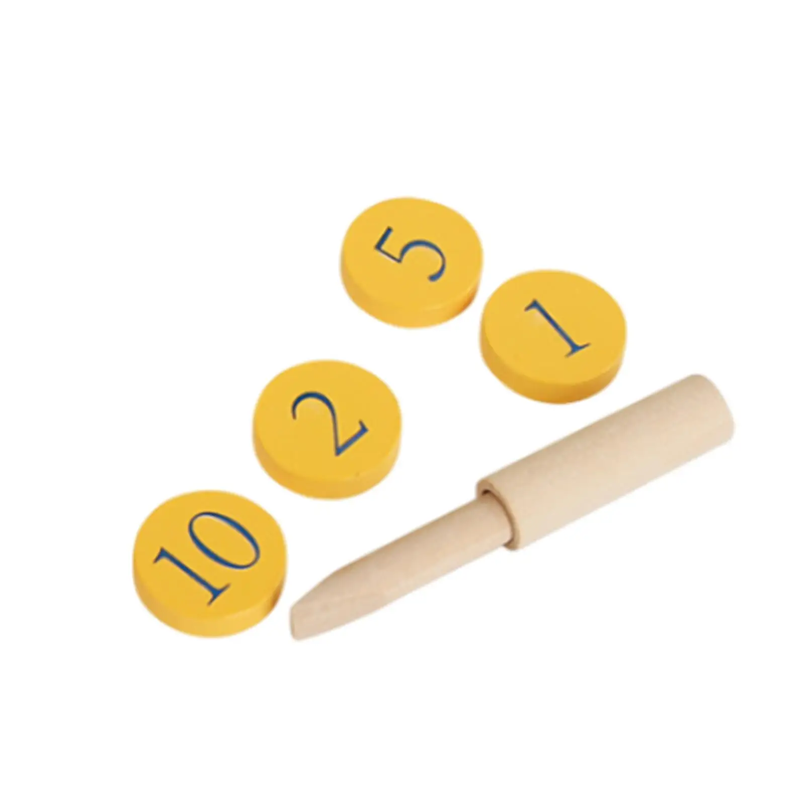 Peg Number Boards, Counting Peg Board, Montessori Ten Frame, Math Manipulatives Math Peg Board for Game, Coordination Education