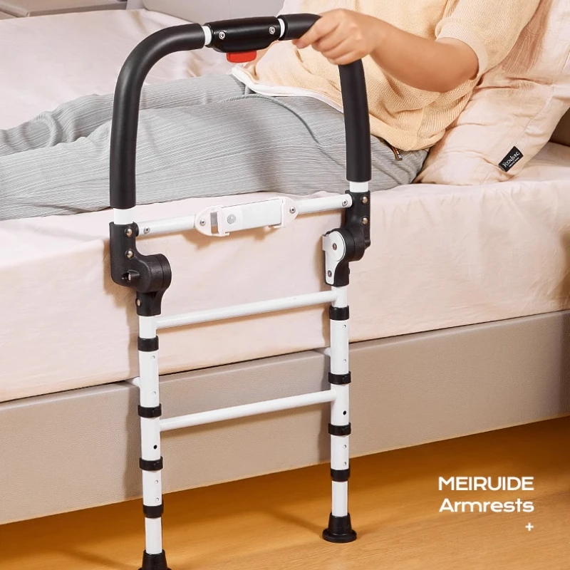 軽量補助装置 高齢者用ベッドレール ベッド補助レール 滑り止めハンドル 障害者用 Barandales Para Cama シニア製品