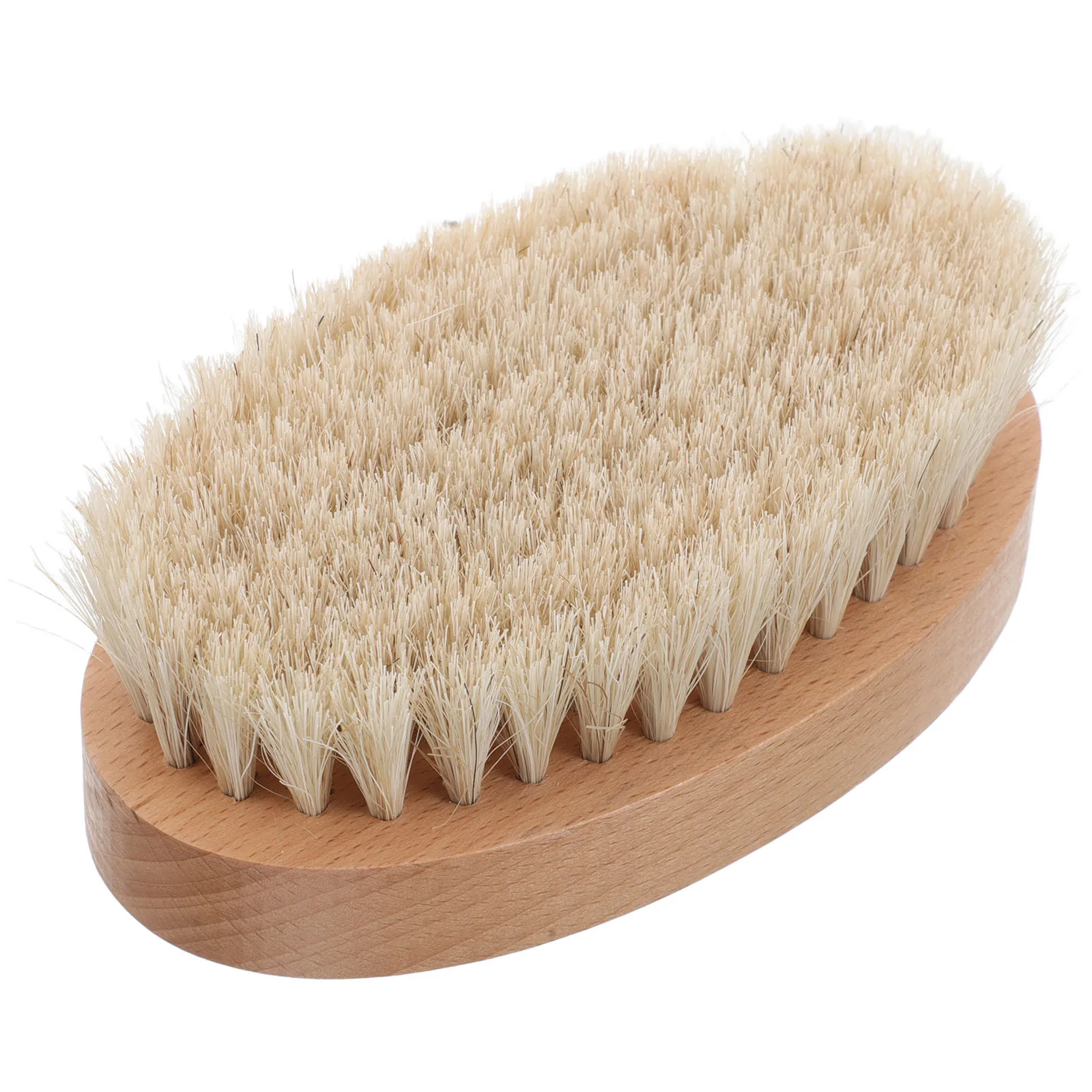 

Horsehair Shoe Brush Soft Black Polish Boot Cleaning Dust Sweeping Mane Foot Care Heavy Duty Wood Bristle Scrubber Nail Sweep