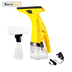 Cordless Rechargeable Automatic Window Vacuum Squeegee Portable Glass Cleaning Machine For Showers, Mirrors, Glass, & Countertop