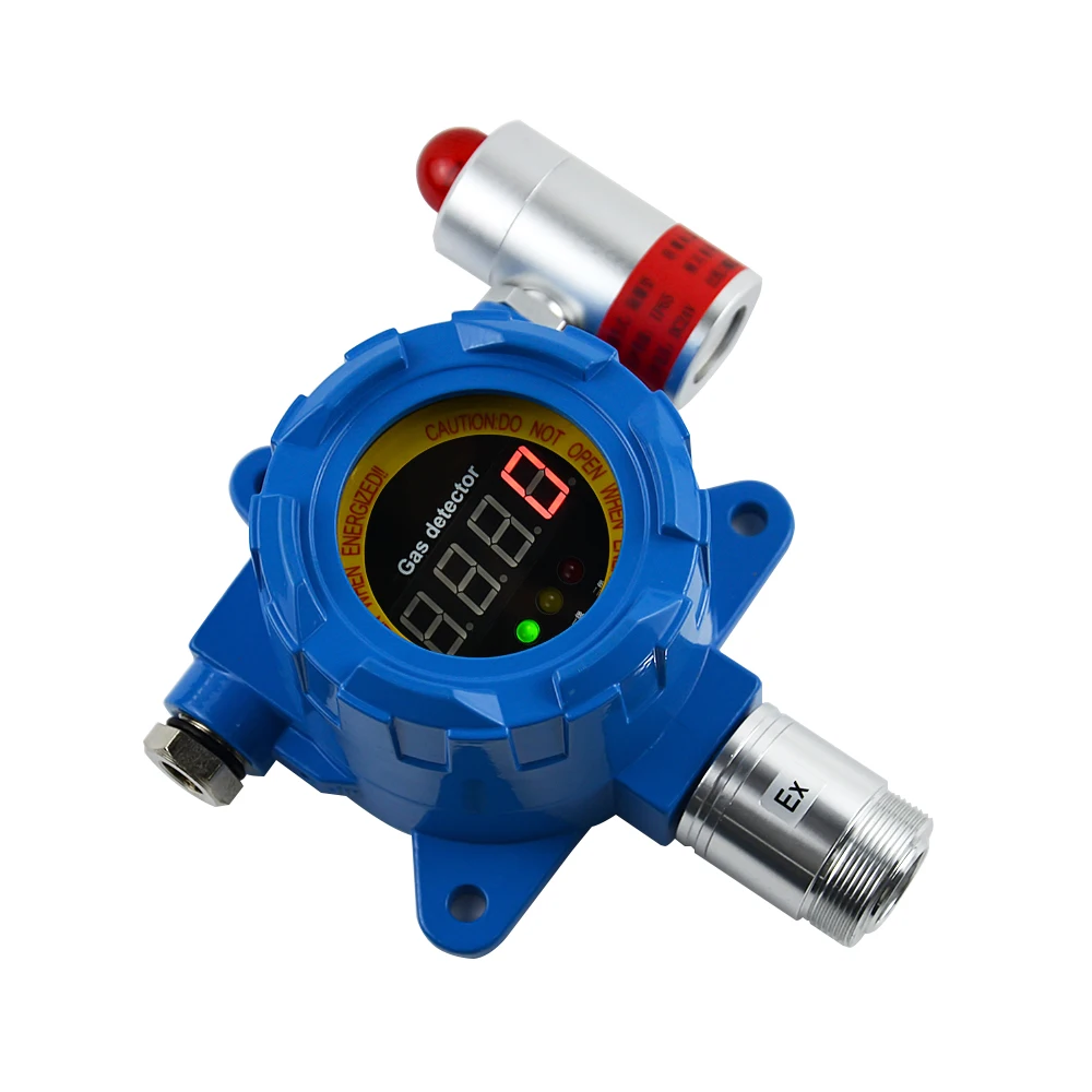 Detektor Gas Hidrogen H2 Tetap ATEX CE 4-20mA