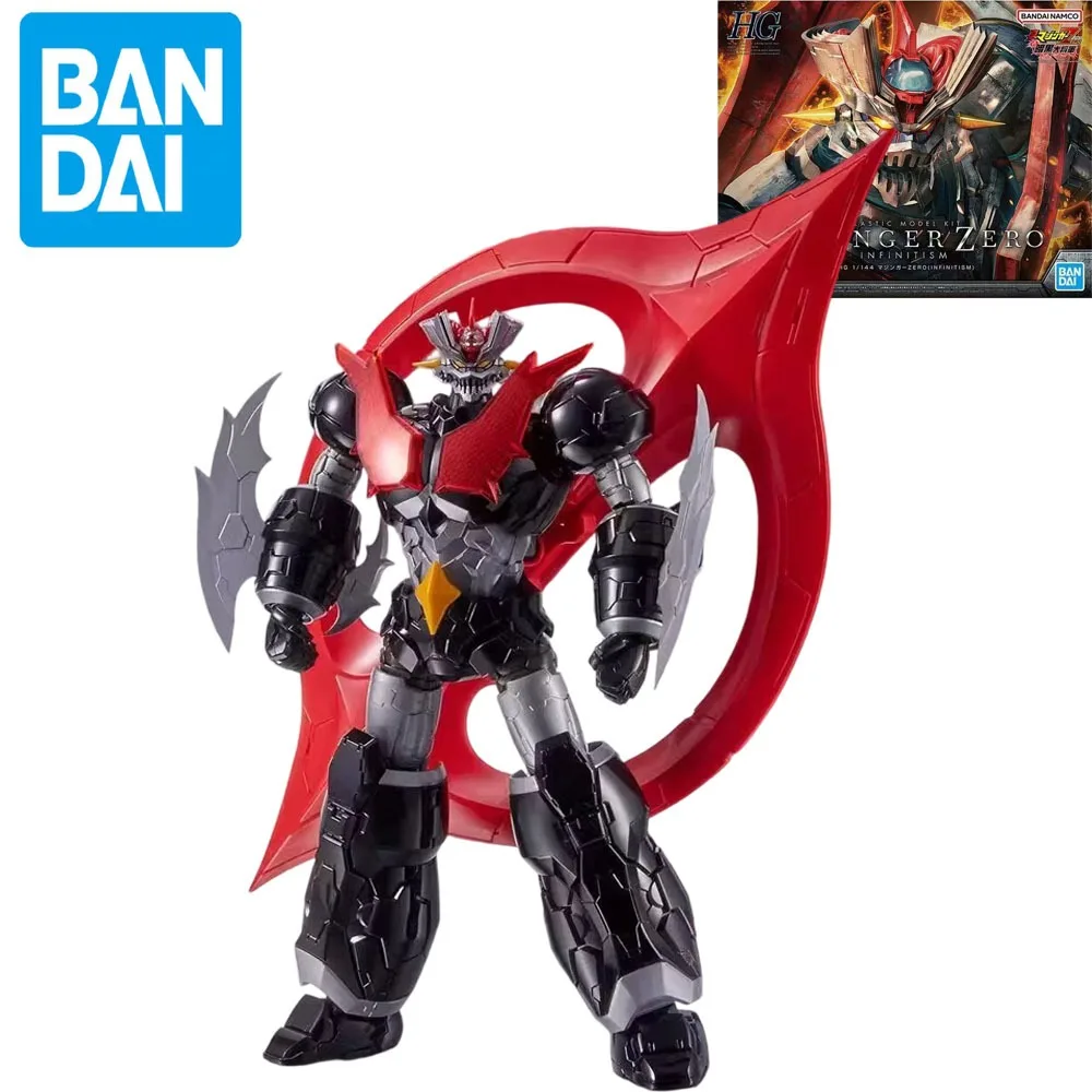 

【In Stock】Bandai HG 1/144 Mazinger ZERO Action Figures Mazinger Z Infinty Plastic Model Ki Anime Figure Toys for Boys