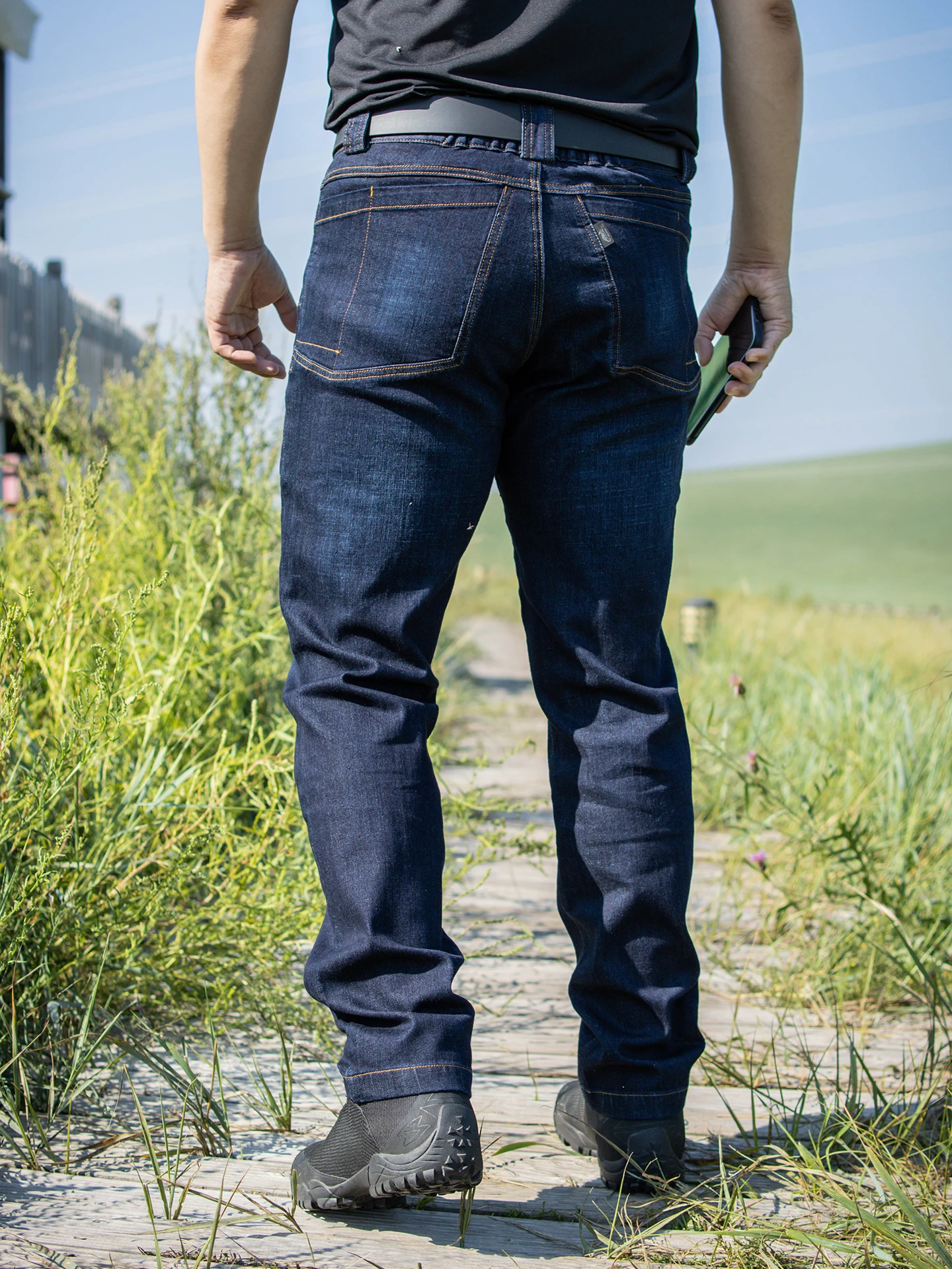 Helikon GTJ في الهواء الطلق التنقل مرونة الخصر الجينز متعددة كيتس السراويل الطويلة الرجال بناطيل كاجوال مريحة للتنفس