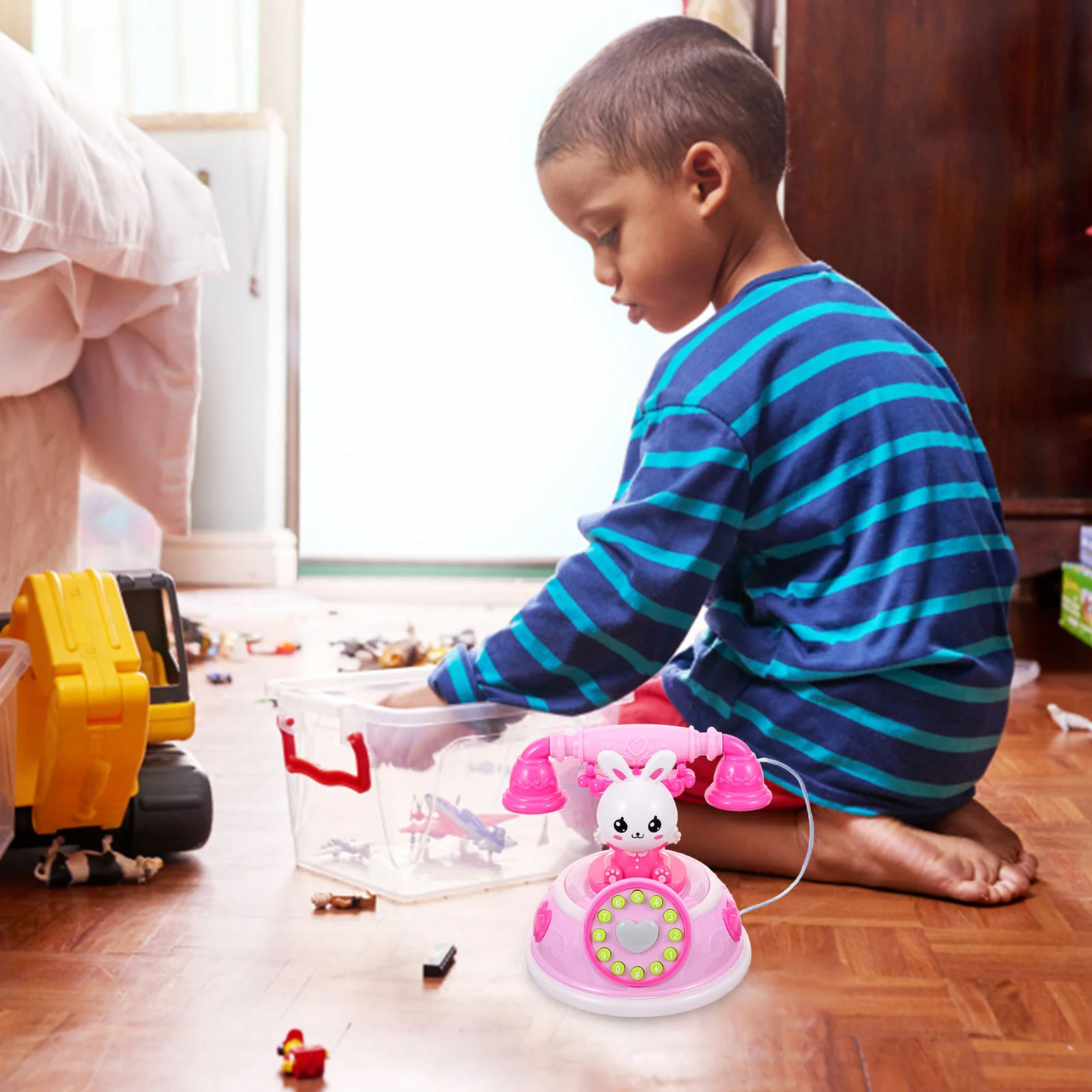 子供のための模造電話おもちゃ,偽のプレイハウス,ピンク,教育,女の子,子供