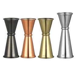 Japanese-Style Double Cocktail Jigger- Accurate Measure for Cocktail Recipes - Stainless Steel