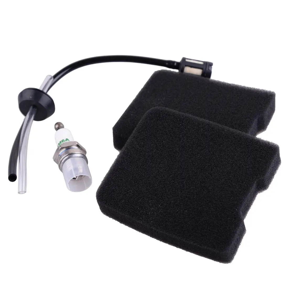 

LETAOSK 4pcs Air Filter Fuel Line Tune-up Kit 110132179 531004430 Tool Fit for Husqvarna 145BT 155BT