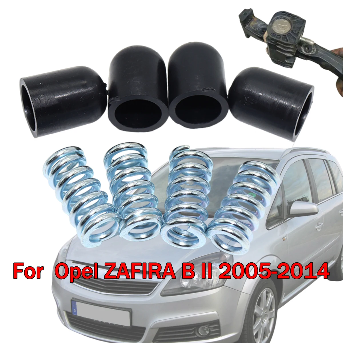 

For 2 Door Car Door Check Strap Repair Kit Stopper Damping Spring For Opel ZAFIRA B II 2005 2006 2007 2008 2009 2010 2012-2014