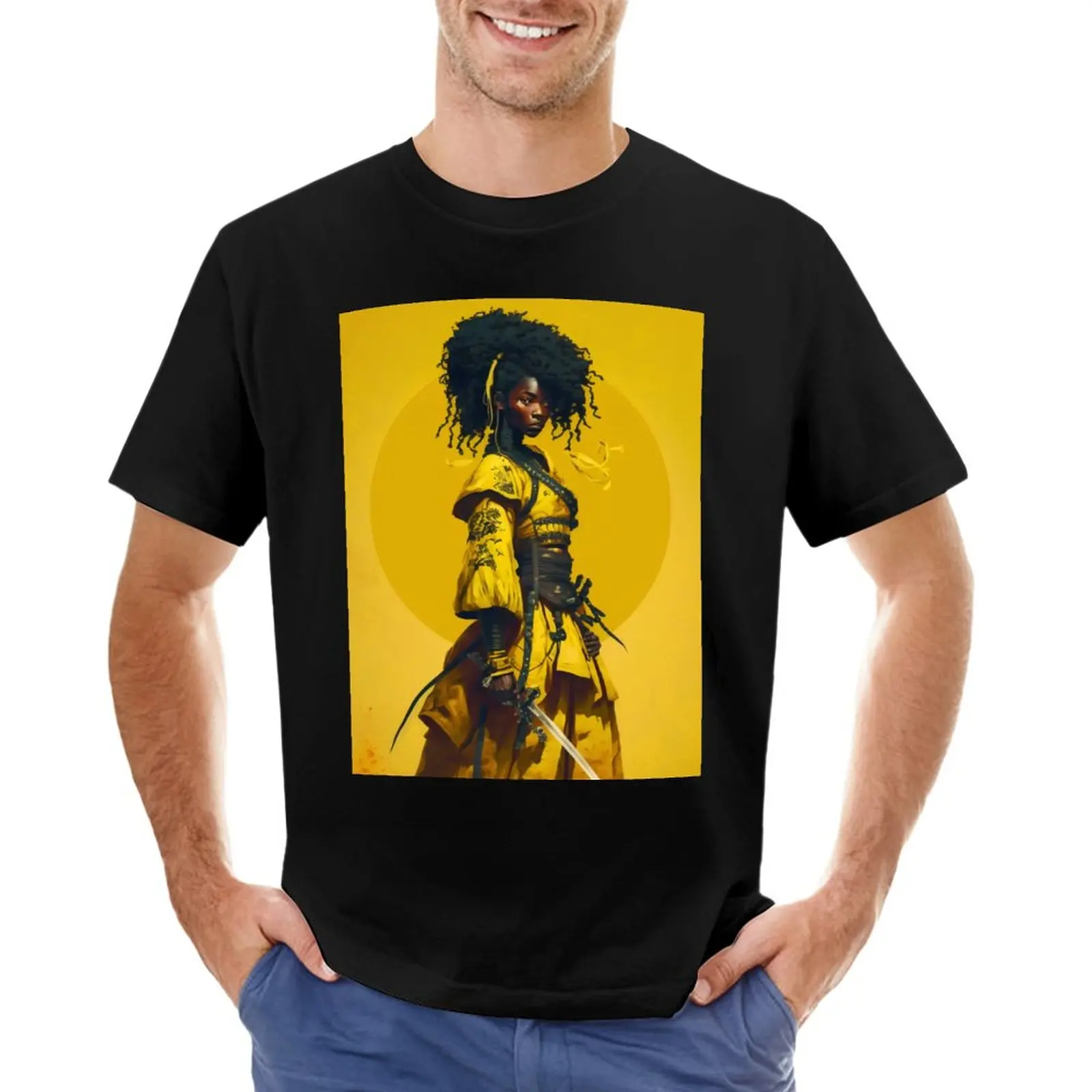 Afro Samurai - Woman - Originals T-Shirt T-shirt short graphic t shirt mens vintage t shirts