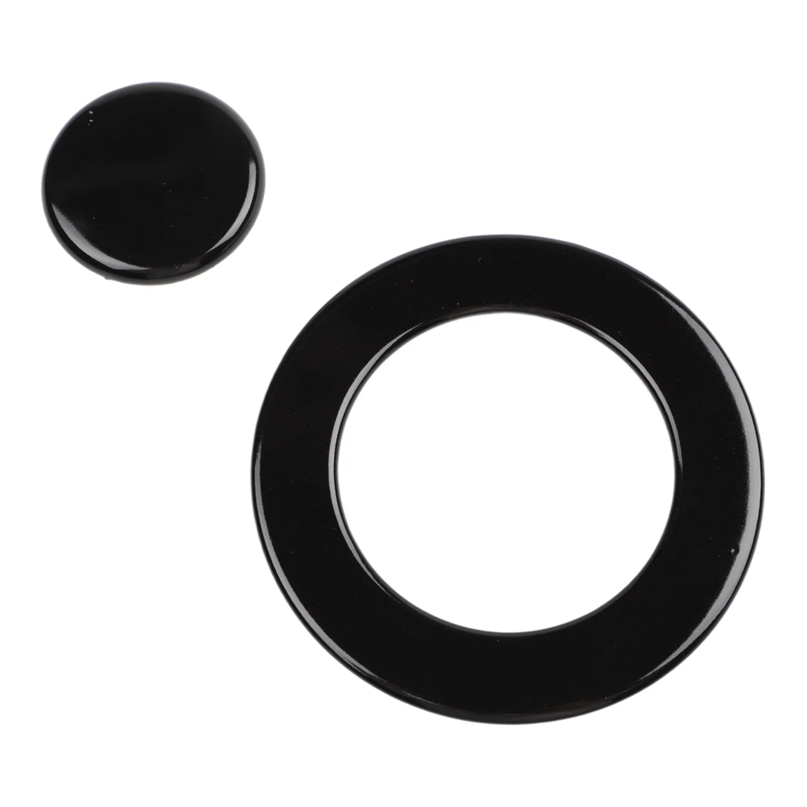 Long Internal Gas Cooker Cover Compatible with For Sabaf Burner Diameters 55mm 75mm 100mm 130mm Iron Enamel Build