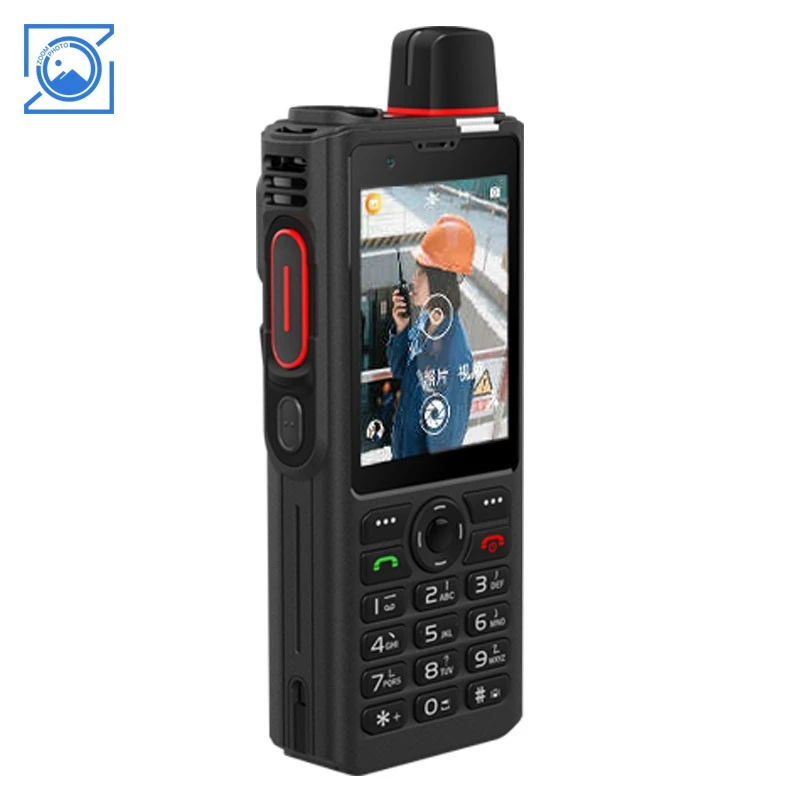 グローバルPOCパブリックネットワーク無線機4G-LTE Zelloハンドヘルド無線機GPS測位機能付き2.8インチIPSタッチスクリーン搭載