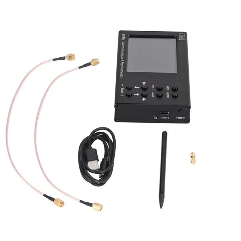 ABRW-2X 新しい SA6 ポータブル 6Ghz スペクトラム アナライザー & 信号発生器 TO、2G、3G、4G、LTE、CDMA、DCS、GSM、GPRS、GLONASS