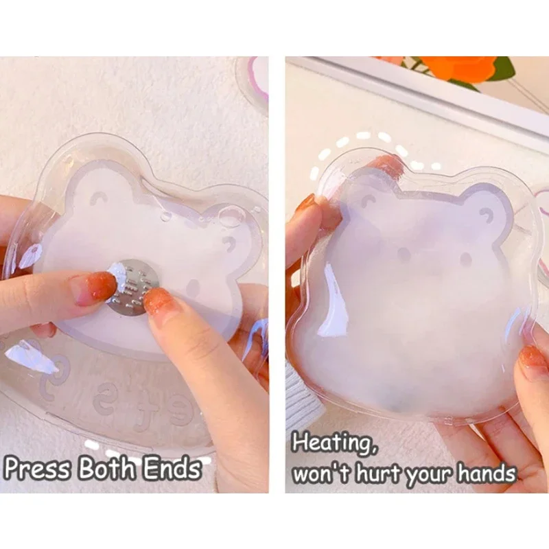 

Outdoor Ready Gel Hand Warmer; Adorable Cartoon Design; Instant Heat for Kids during Winter.