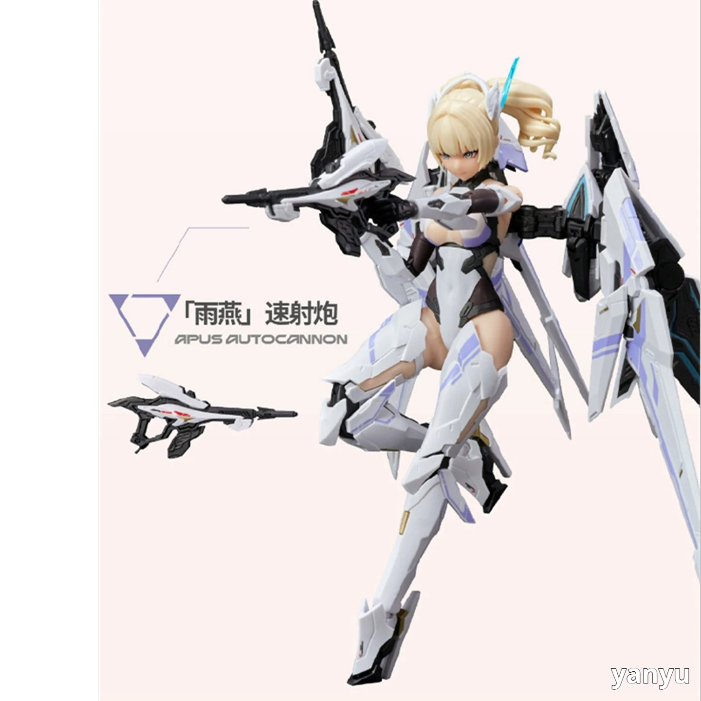 

Лимитированная серия — Меха-девушка «Фалькон» — Сборная модель — Национальная инновационная механика — UBP-R02T Twin Star