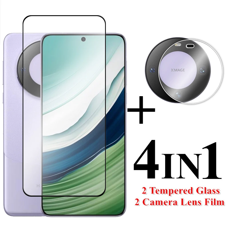 

For Huawei Mate 60 Screen Protector 6.69 inch Full Cover 2.5D Glass For Mate 60 Tempered Glass For Huawei Mate 60 Lens Film