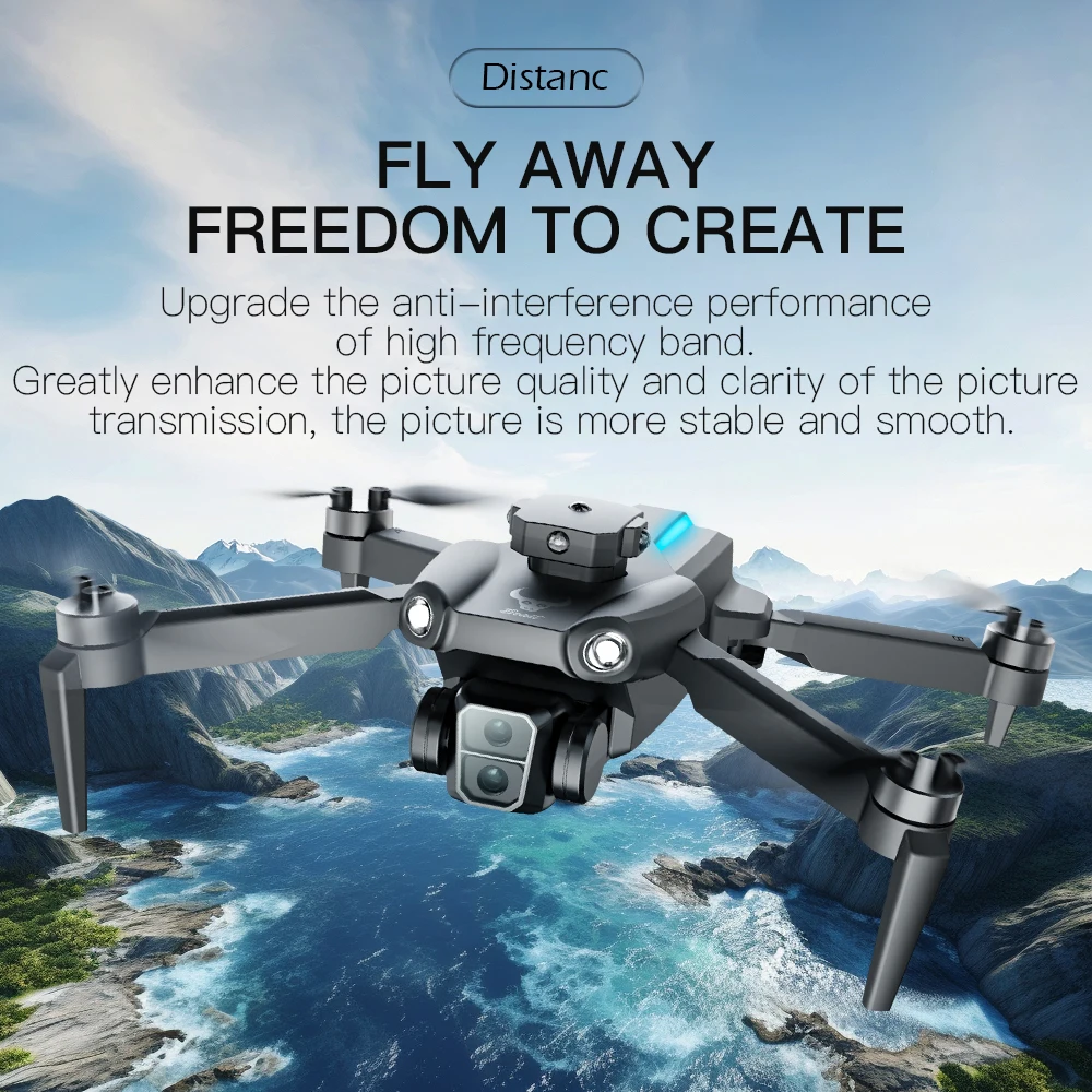 New SG109 Drone 8K HD Dual Camera 5G GPSWifi Professional Photography Optical Positioning Foldable Quadcopter RC Drone Toys Gift
