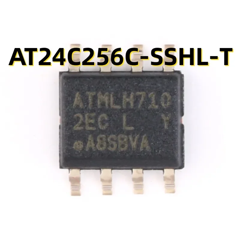 10PCS   SOP-8  AT24C256C-SSHL-T