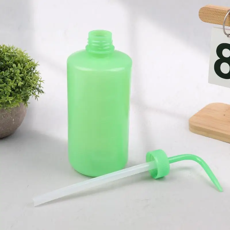 Strumento per il trucco per la rimozione delle sopracciglia impermeabile con beccuccio curvo da 250/500 ml