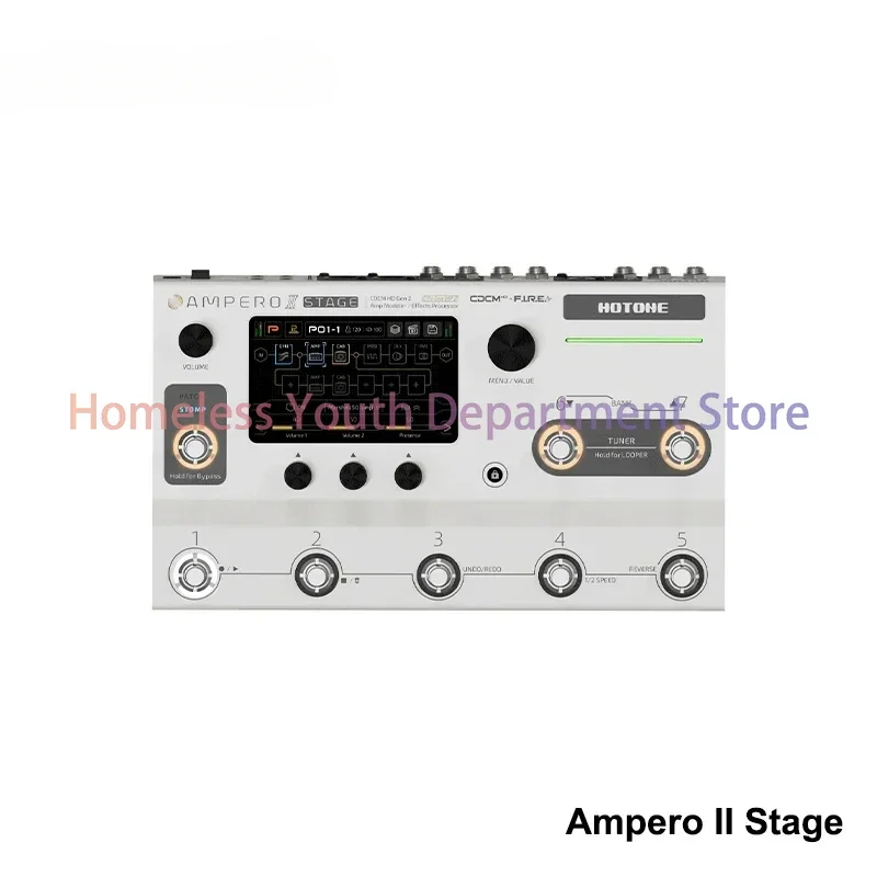 Hotone Ampero II Stage Amp Modelling Trial DSP Effects Processor Effect Pedal Guitar Accessories