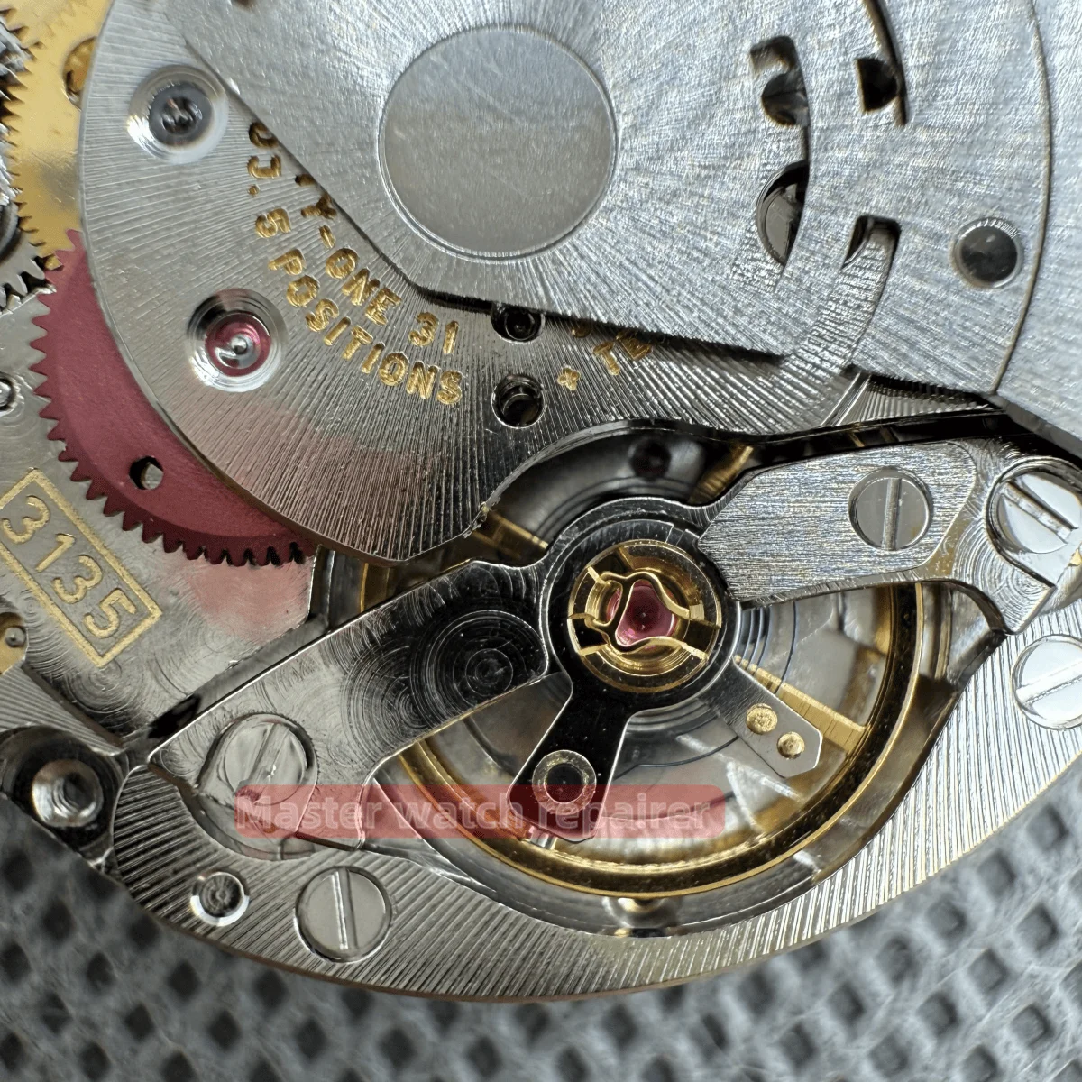 أجزاء الساعة شنغهاي 3135 حركة VR3135 خط نقش ميكانيكي أوتوماتيكي مناسب للغواصة 116610