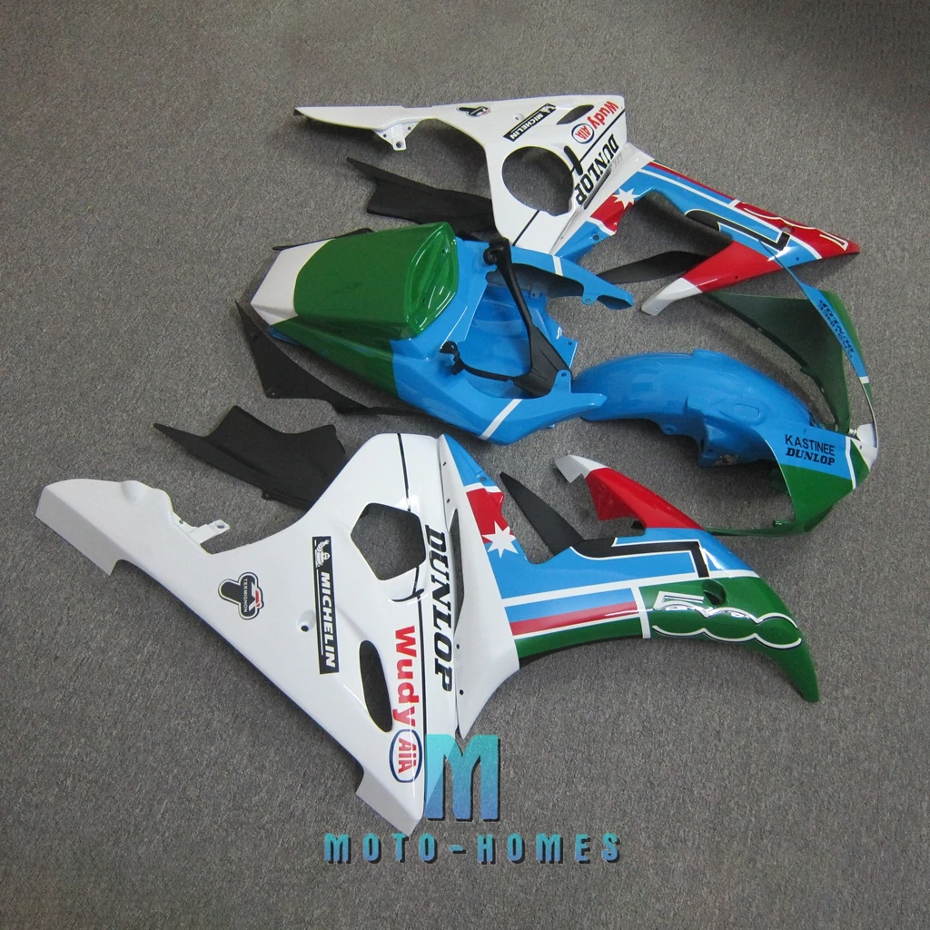 Top Selling Motorcycle Fairing for YAMAHA YZFR6 03 04 05 2003 2004 2005 YZF R6 Injection Fairings Bodykits Blue White Green