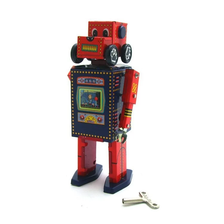 

MS486 Search And Rescue Robot Retro Nostalgic Adult Collection Toys Creative Gifts Ornament Tin Toys