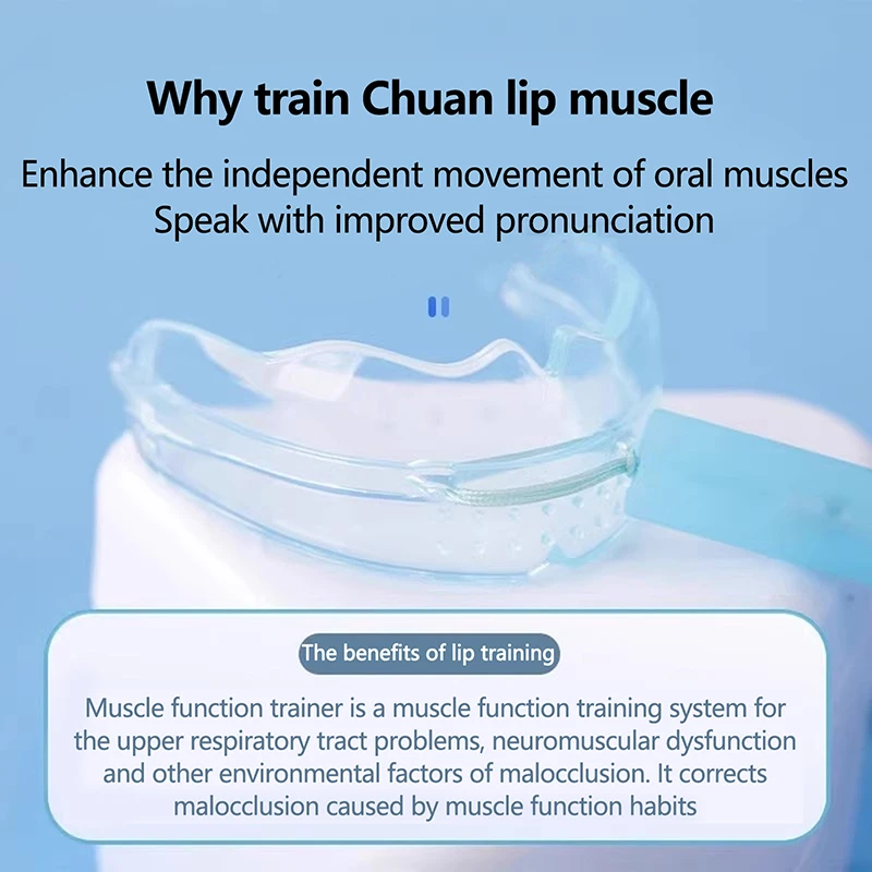 Lip Bite Prevention Device Stop Biting Lip Corrector Improve Oral Correct Facial Muscle Training Mouth Breathing Corrector