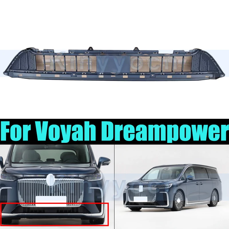 

Front Lower Bumper Grill Mask For Voyah Dreampower Radiator Grille Lower Net lower Racing Grills Auto Grille