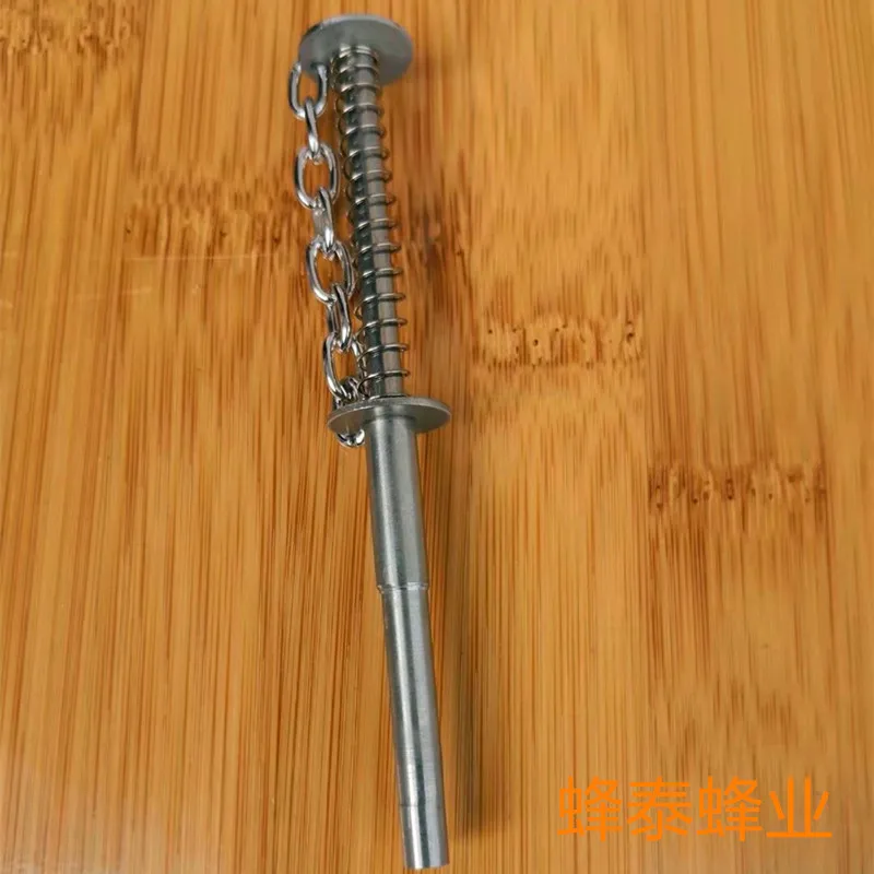 Stainless Steel Beekeeping Tools, Powder Suction Device, Spring Press, Metal Beeware, Dedicated to Bee Bee, Wholesale, 10