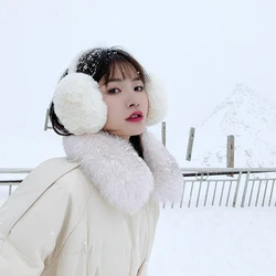 New Soft Plush Ear Warmer Winter Warm Earmuffs Unisex Fashion Earflap Outdoor Cold Protection Ear-Muffs Ear Cover