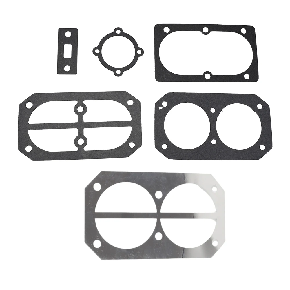 6pcs Valve Plate Gaskets Washers For 2070 Type Air Compressor Pneumatic Tools Aluminium Pad Replacement Accessories