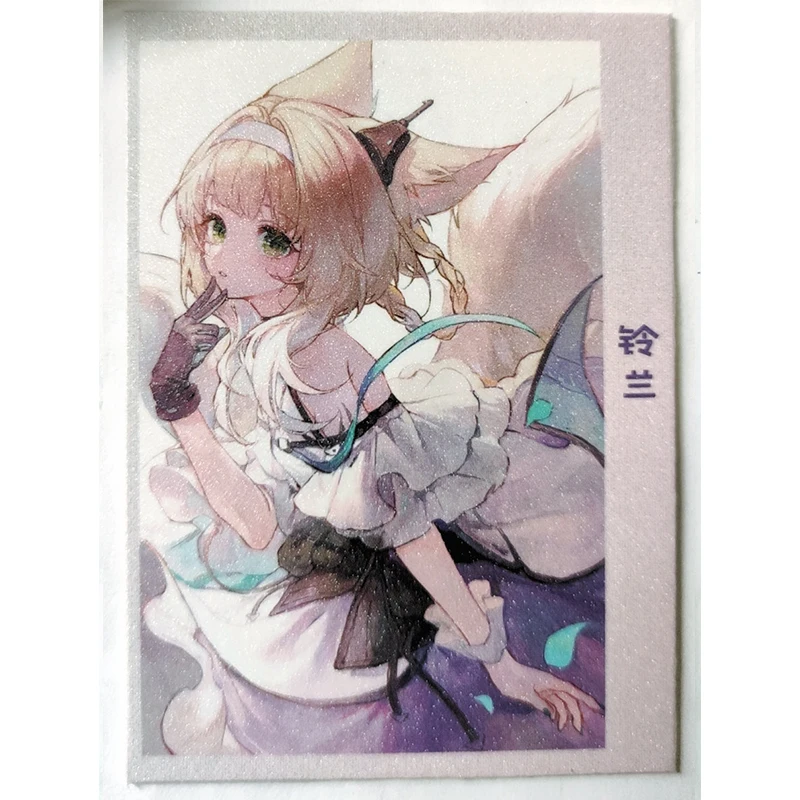 Anime Goddess Story Colorful Girl World HI card HMS temable Hatsune Miku Makima Yor Forger YoRHa No 2 Type B regalo di compleanno