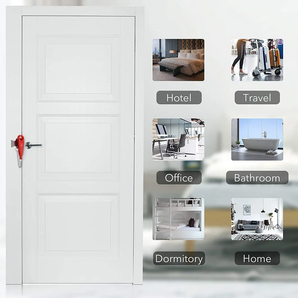 المحمولة قفل الباب الدفاع عن النفس مكافحة سرقة قفل باب مزلاج السلامة الباب سدادة الأمن فندق شقة السفر قفل باب المنزل