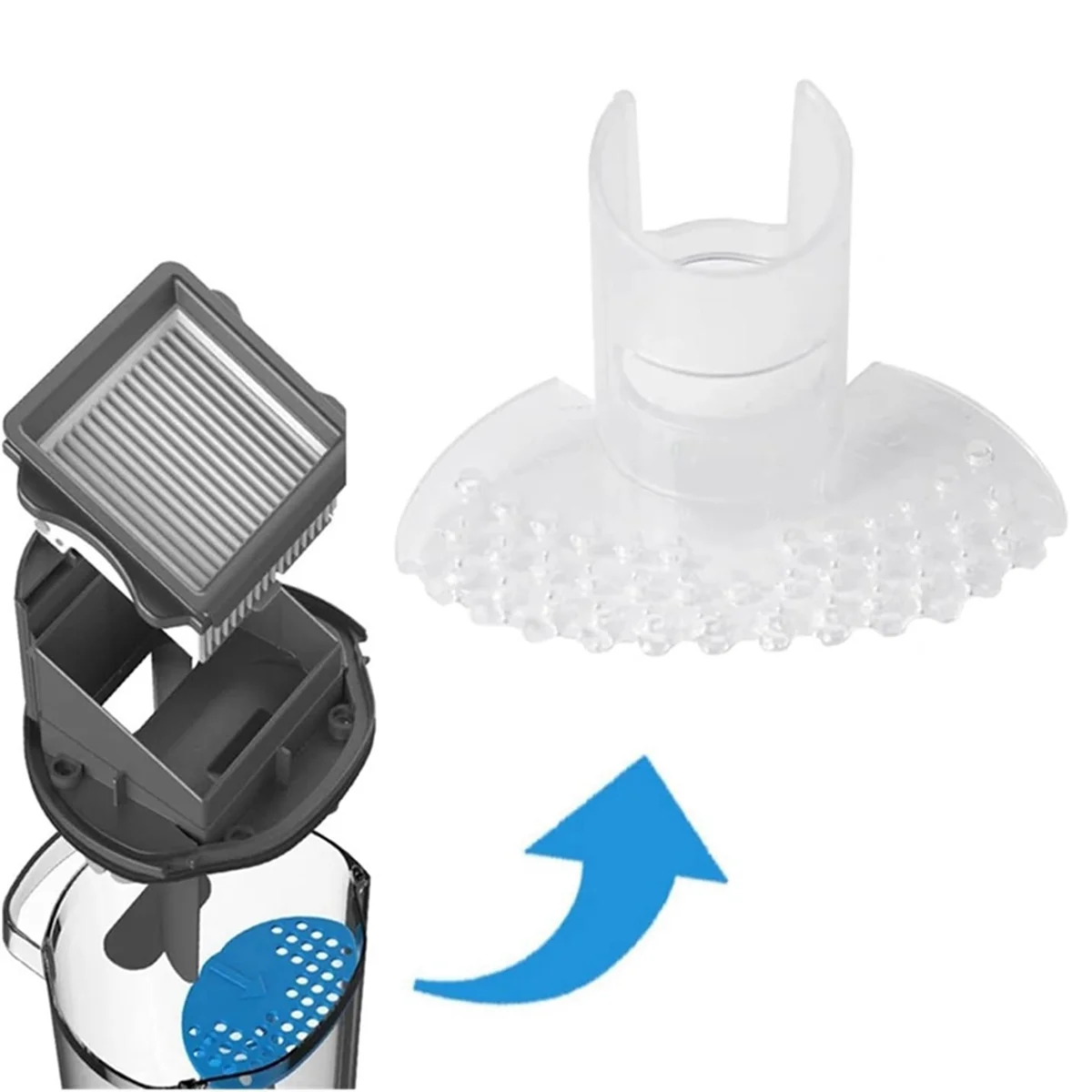 ホットウェットドライ掃除機汚水タンク蓋交換部品 Tineco Floor ONE S3 汚水タンク蓋 IFloor 3 Breeze 用